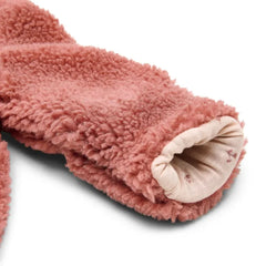 Little Dutch Βρεφικά Φορμάκια LITTLE DUTCH Βρεφικό ολόσωμο φορμάκι εξόδου Teddy Pink Blush