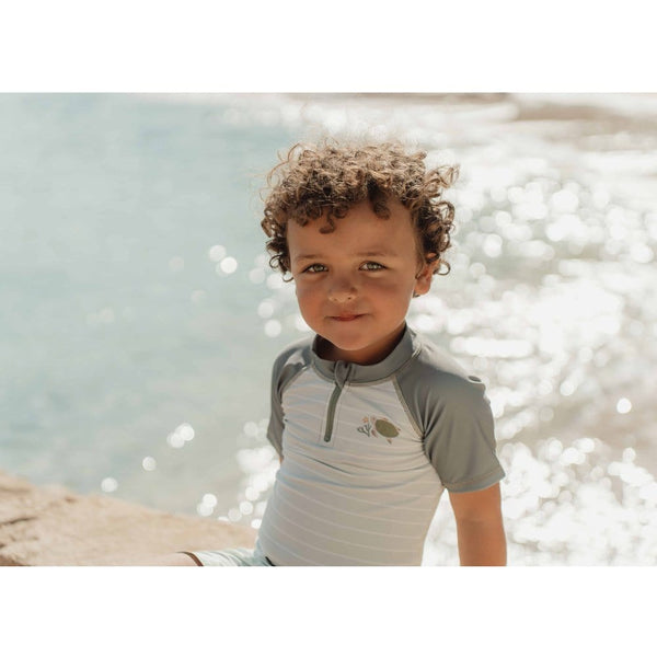 Little Dutch μαγιό Little Dutch Μπλουζάκι κοντομάνικο με προστασία UV Fresh Greens