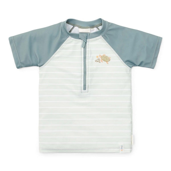 Little Dutch μαγιό 1-2Y Little Dutch Μπλουζάκι κοντομάνικο με προστασία UV Fresh Greens