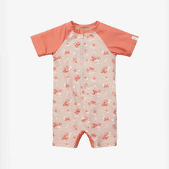 Little Dutch μαγιό 2-6M (62/68 CM) Little Dutch Ολόσωμο κοντομάνικο μαγιό με προστασία UV Lobster Bay