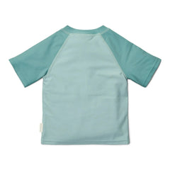 Little Dutch μαγιό LITTLE DUTCH. Μπλουζάκι κοντομάνικο με προστασία UV Seashells Surf Blue