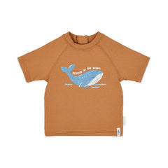 Little Dutch μαγιό 2-6M (62/68 CM) LITTLE DUTCH. Μπλουζάκι κοντομάνικο με προστασία UV Sunny Brown