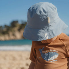 Little Dutch μαγιό LITTLE DUTCH. Μπλουζάκι κοντομάνικο με προστασία UV Sunny Brown