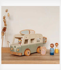 Little Dutch ξύλινα παιχνίδια Little Dutch Ξύλινο λεωφορείο Vintage FSC