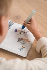 Little Dutch Βιβλία ζωγραφικής Little Dutch Παιδικό Βιβλίο ζωγραφικής Water reveal Jim & Friends 18 x 15cm 3+ ετών