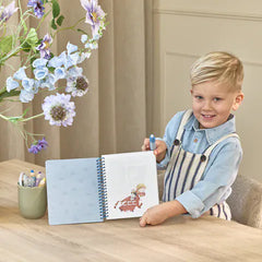 Little Dutch Ζωγραφική - Καλλιτεχνικά - Παζλ LITTLE DUTCH. Βιβλίο ζωγραφικής Water reveal Jim Vehicles