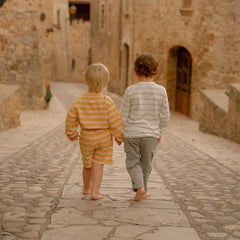 Little Dutch Μπλουζάκι LITTLE DUTCH. Φούτερ Yellow Stripe