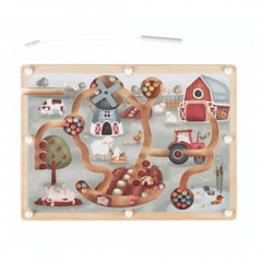 Little Dutch Βρεφικά Παιχνίδια Δραστηριοτήτων Μαγνητικός λαβύρινθος Little Farm FSC Little Dutch