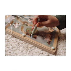 Little Dutch Βρεφικά Παιχνίδια Δραστηριοτήτων Μαγνητικός λαβύρινθος Little Farm FSC Little Dutch