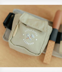 Little Dutch Ζώνη μαστοράκου με ξύλινα εργαλεία FSC