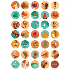 Londji Ζωγραφική - Καλλιτεχνικά - Παζλ Londji Παζλ Ταξίδι στις Πυραμίδες 100 τμχ