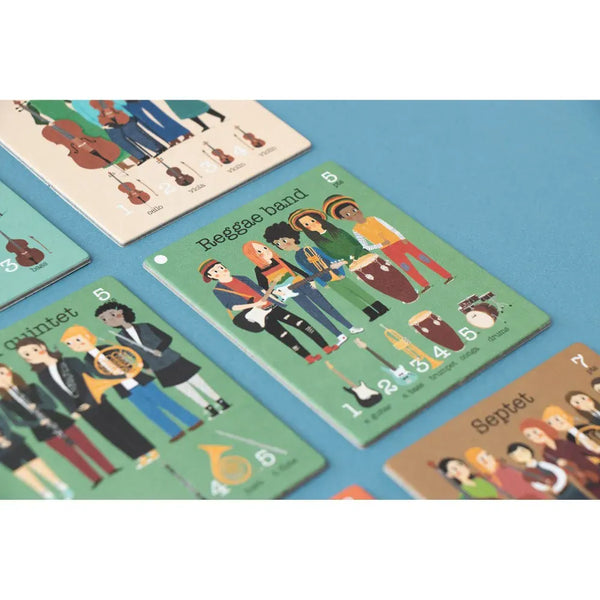 Londji Επιτραπέζια Παιχνίδια Londji Il Concerto - Παιχνίδι Μνήμης και Συγκέντρωσης