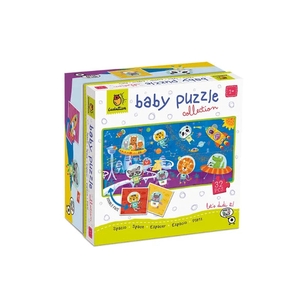 Ludattica Ζωγραφική - Καλλιτεχνικά - Παζλ Ludattica Baby Puzzle – Διάστημα