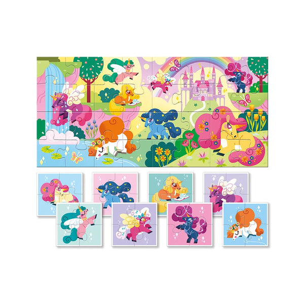 Ludattica Ζωγραφική - Καλλιτεχνικά - Παζλ Ludattica Baby Puzzle – Μονόκερος