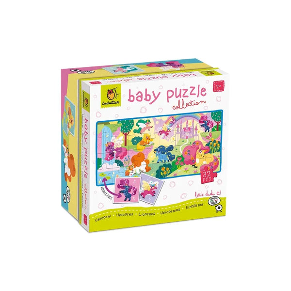 Ludattica Ζωγραφική - Καλλιτεχνικά - Παζλ Ludattica Baby Puzzle – Μονόκερος