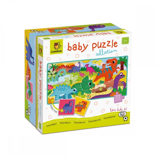 Ludattica Ζωγραφική - Καλλιτεχνικά - Παζλ Ludattica Baby Puzzle – Δεινόσαυροι