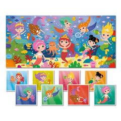 Ludattica Ζωγραφική - Καλλιτεχνικά - Παζλ Ludattica Baby Puzzle – Γοργόνες