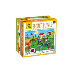Ludattica Ζωγραφική - Καλλιτεχνικά - Παζλ Ludattica Secret Puzzle – Η Φάρμα