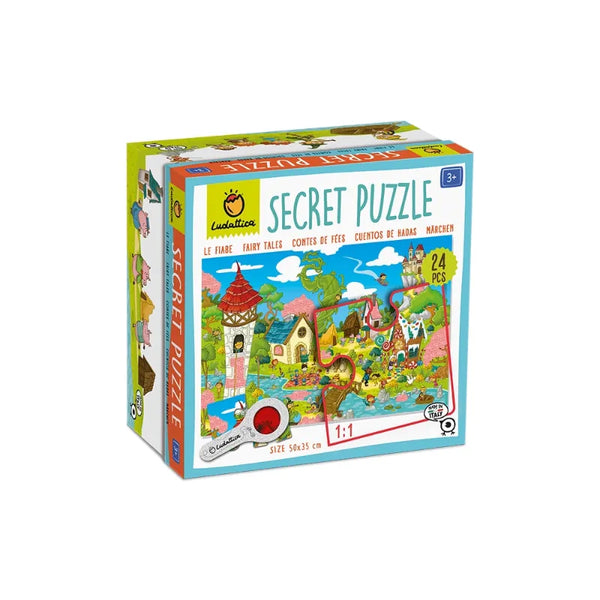 Ludattica Ζωγραφική - Καλλιτεχνικά - Παζλ Ludattica Secret Puzzle – Παραμύθια