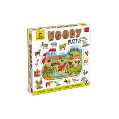 Ludattica Ζωγραφική - Καλλιτεχνικά - Παζλ Ludattica Woody Puzzle – Η Φάρμα