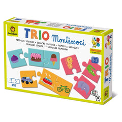 Ludattica Εκπαιδευτικά Παιχνίδια Trio Montessori – Λογικές Οικογένειες Ludattica