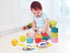 LUDI Βρεφικά Παιχνίδια Δραστηριοτήτων Ludi Σετ Παιχνιδιού Αφύπνισης Αισθήσεων για 10+ Μηνών