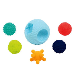 LUDI Βρεφικά Παιχνίδια Δραστηριοτήτων Ludi Μπάλα δεξιοτήτων & οδοντοφυίας με μπαλάκια παζλ.