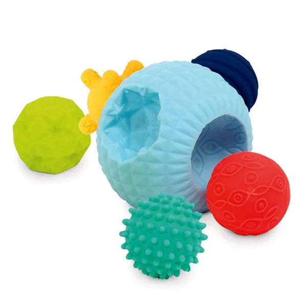 LUDI Βρεφικά Παιχνίδια Δραστηριοτήτων Ludi Μπάλα δεξιοτήτων & οδοντοφυίας με μπαλάκια παζλ.