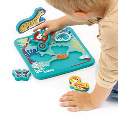 LUDI Βρεφικά Παιχνίδια Δραστηριοτήτων Ludi Σφηνώματα από μαλακό υλικό "Ζούγκλα"