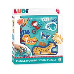 LUDI Βρεφικά Παιχνίδια Δραστηριοτήτων Ludi Σφηνώματα από μαλακό υλικό "Ζούγκλα"