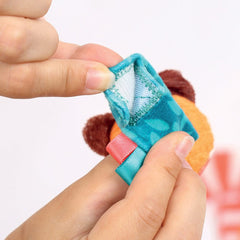 LUDI βρεφικά παιχνίδια Ludi Σετ καλτσάκια και περικάρπια με κουδουνάκια Ζωάκια