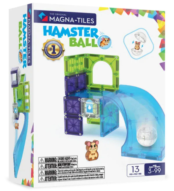 MAGNA-TILES Μαγνητικά Τουβλάκια MAGNA-TILES Μαγνητικό Παιχνίδι 13 κομματιών Hamster Ball