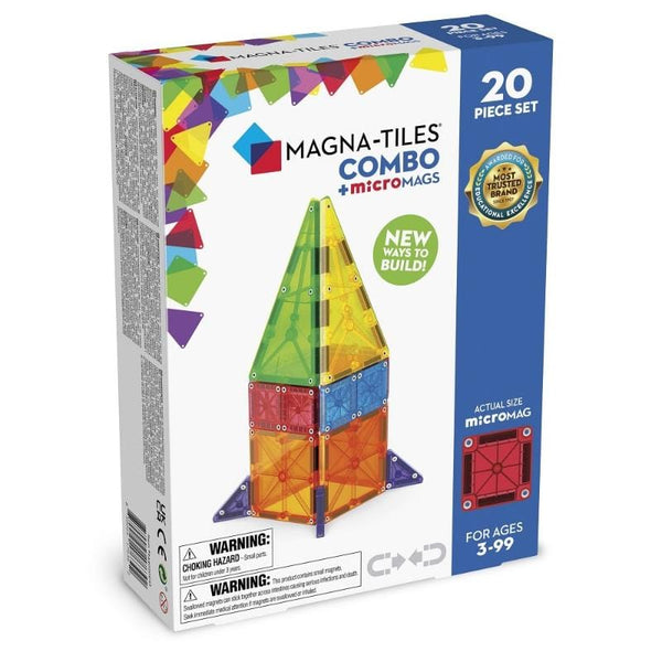 MAGNA-TILES Μαγνητικά Τουβλάκια Magna-Tiles Μαγνητικό παιχνίδι 20 κομματιών Combo