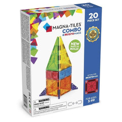 MAGNA-TILES Μαγνητικά Τουβλάκια Magna-Tiles Μαγνητικό παιχνίδι 20 κομματιών Combo