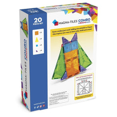 MAGNA-TILES Μαγνητικά Τουβλάκια Magna-Tiles Μαγνητικό παιχνίδι 20 κομματιών Combo