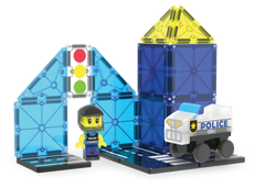 MAGNA-TILES Μαγνητικά Τουβλάκια MAGNA-TILES Μαγνητικό Παιχνίδι 20 κομματιών Police Patrol
