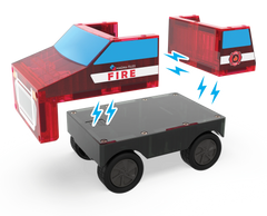 MAGNA-TILES Μαγνητικά Τουβλάκια MAGNA-TILES Μαγνητικό Παιχνίδι 27 κομματιών Fire Rescue