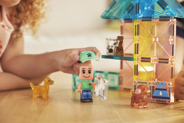 MAGNA-TILES Μαγνητικά Τουβλάκια MAGNA-TILES Μαγνητικό Παιχνίδι 27 κομματιών Puppy Park