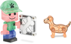 MAGNA-TILES Μαγνητικά Τουβλάκια MAGNA-TILES Μαγνητικό Παιχνίδι 27 κομματιών Puppy Park