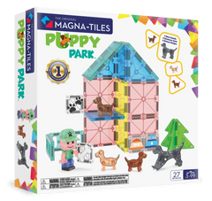 MAGNA-TILES Μαγνητικά Τουβλάκια MAGNA-TILES Μαγνητικό Παιχνίδι 27 κομματιών Puppy Park