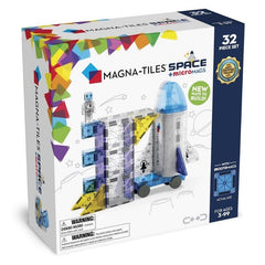 MAGNA-TILES Μαγνητικά Τουβλάκια Magna-Tiles Μαγνητικό παιχνίδι 32 κομματιών Space