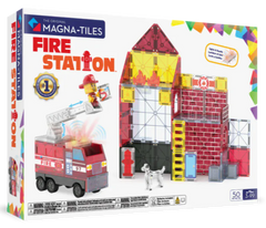 MAGNA-TILES Μαγνητικά Τουβλάκια MAGNA-TILES Μαγνητικό Παιχνίδι 50 κομματιών Fire Station