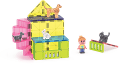 MAGNA-TILES Μαγνητικά Τουβλάκια MAGNA-TILES Μαγνητικό Παιχνίδι 50 κομματιών Pet Playhouse