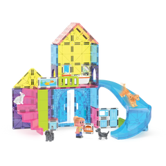 MAGNA-TILES Μαγνητικά Τουβλάκια MAGNA-TILES Μαγνητικό Παιχνίδι 50 κομματιών Pet Playhouse