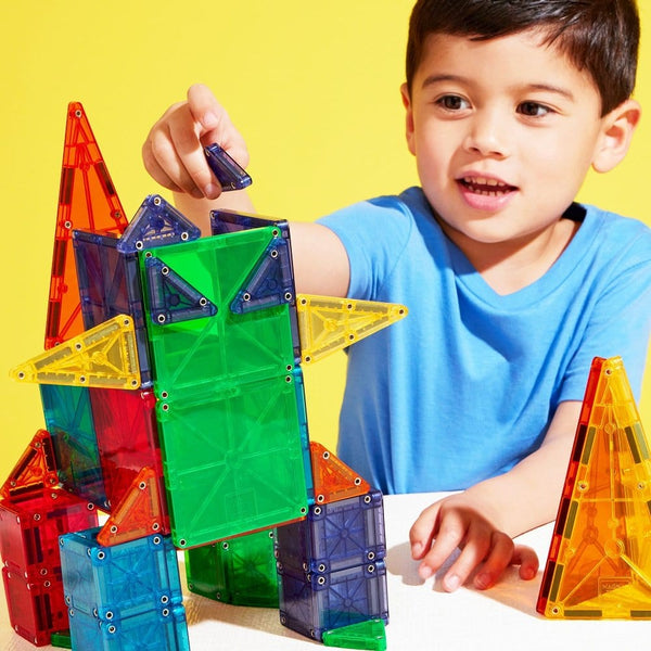 MAGNA-TILES Μαγνητικά Τουβλάκια Magna-Tiles Μαγνητικό παιχνίδι 62 κομματιών Combo