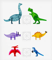 MAGNA-TILES Μαγνητικά Τουβλάκια Magna-Tiles Μαγνητικό Παιχνίδι Dino World XL 50 κομματιών