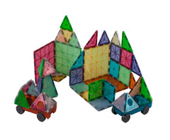 MAGNA-TILES Μαγνητικά Τουβλάκια Magna-Tiles Μαγνητικό παιχνίδι Frost 50-Piece Grand Prix Set