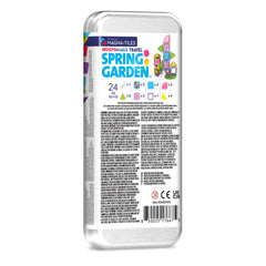 MAGNA-TILES Μαγνητικά Τουβλάκια MAGNA-TILES microMAGS Spring Garden Travel Set 24 Τεμάχια – Μικρά Μαγνητικά Πλακίδια STEM Ταξιδιού