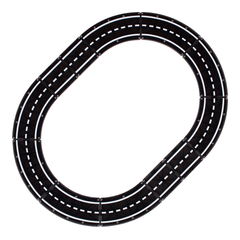 MAGNA-TILES Μαγνητικά Τουβλάκια Magna-Tiles Μαγνητικό Παιχνίδι Μαγνητικά Πλακίδια XTRAS Roads 12 Κομμάτια