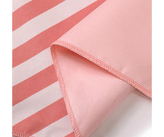 Monnëka πετσέτα θαλάσσης Πετσέτα Θαλάσσης 160x90cm Stripes Bloom&Blush – Monnëka